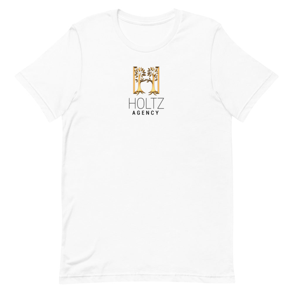 Holtz Short-Sleeve Unisex T-Shirt (White)